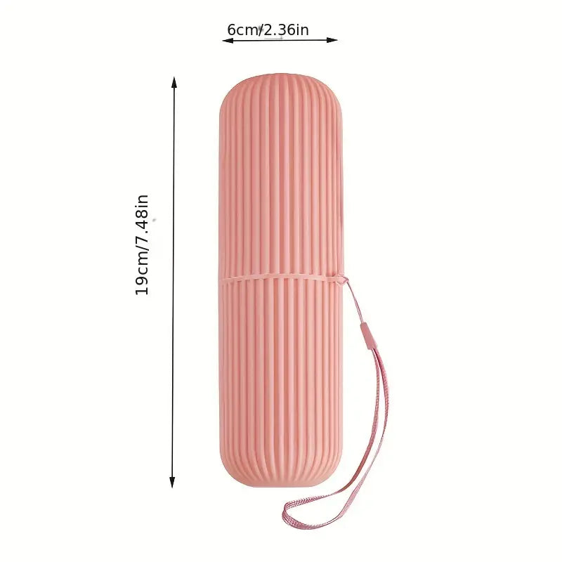 Capsule Toothbrush Holder, Travel Toiletries Storage Cup, Bathroom Storage Case, Washing Mouth Cup, Hiking Camping Plastic Toothbrush Holder, Multipurpose Capsule Shape Container Case Box Capsule Toothbrush Holder, Travel Toiletries Storage Cup, Bathroom Storage Case, Washing Mouth Cup, Hiking Camping Plastic Toothbrush Holder, Multipurpose Capsule Shape Container Case Box